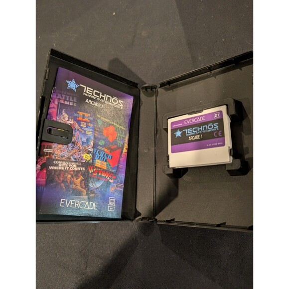 Evercade Technos Arcade 1 – Legacy OOP – Complete Mint Case & Manual - Picture 2 of 3